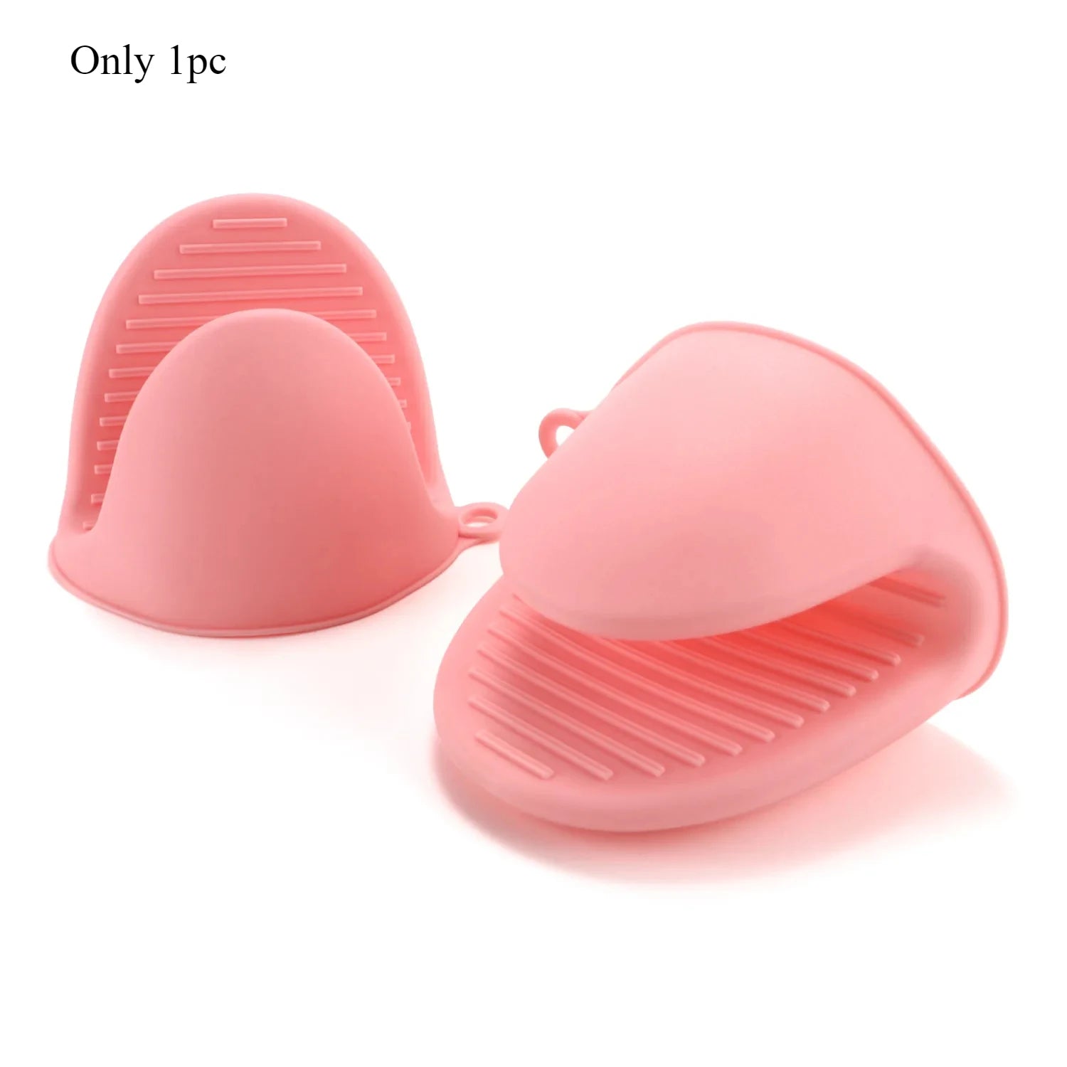1pcs Thicken Baking Silicone Oven Mittens Microwave Oven Gloves Heat Insulation Anti-slip Grips Bowl Pot Clips Kitchen Gadgets