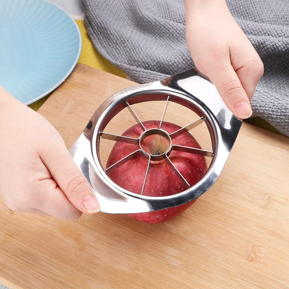 HILIFE Kitchen Gadgets Stainless Steel Comfort Handle Divider Apple Cutter Vegetable Fruit Tools
