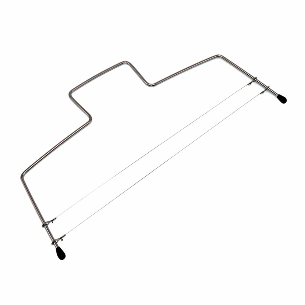 Double Line Adjustable Metal Cake Cutter Stainless Steel Cake Pastry Slicer Tools Decorating Mold Bakeware Kitchen Baking Tools