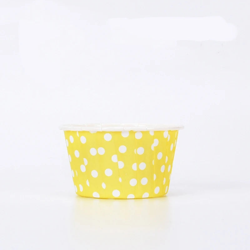 50 pcs Small Mini Pack Muffins Cup Paper Cupcake Wrappers Baking Cups Cases Muffin Boxes DIY Cake Tools Kitchen Baking Supplies