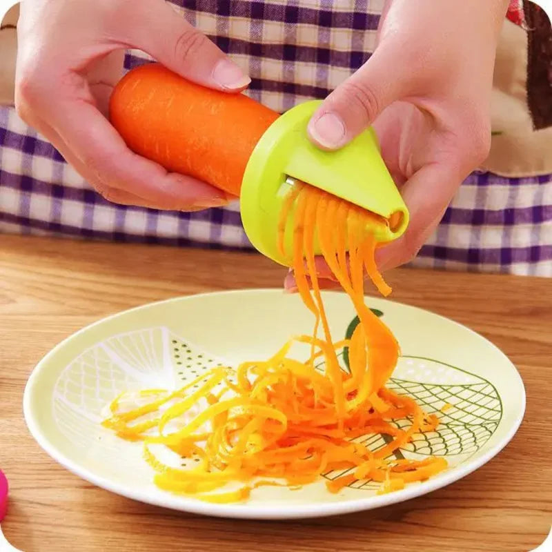 Kitchen Multifunctional Shredder Creative Spiral Shredder Rotating Shredder Vegetable Cutter Grater Grater Kitchen Tools