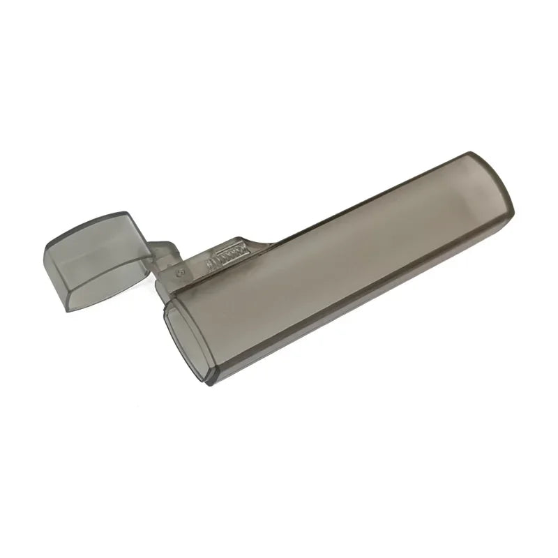 Portable Plastic Toothpick Case - Clear Toothpick Holder for Outdoor Travel, Kitchen, and Restaurant Supplies