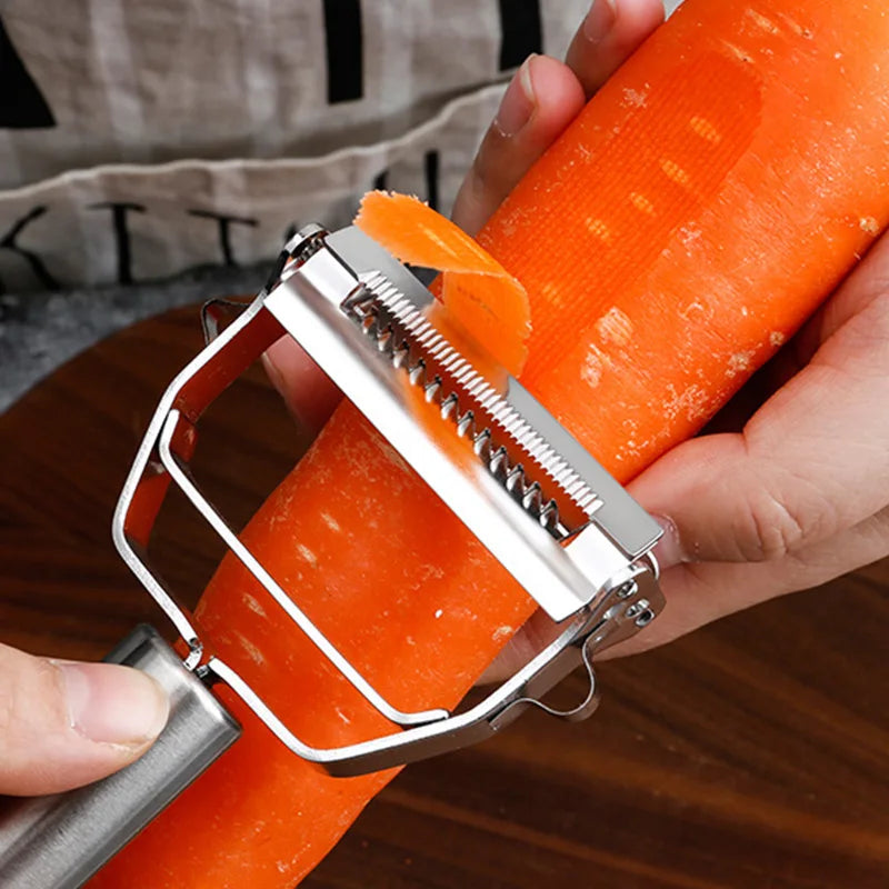 1PCKitchen home multifunctional carrot shredder; vegetable cutter; peeler; radish grater; shredder