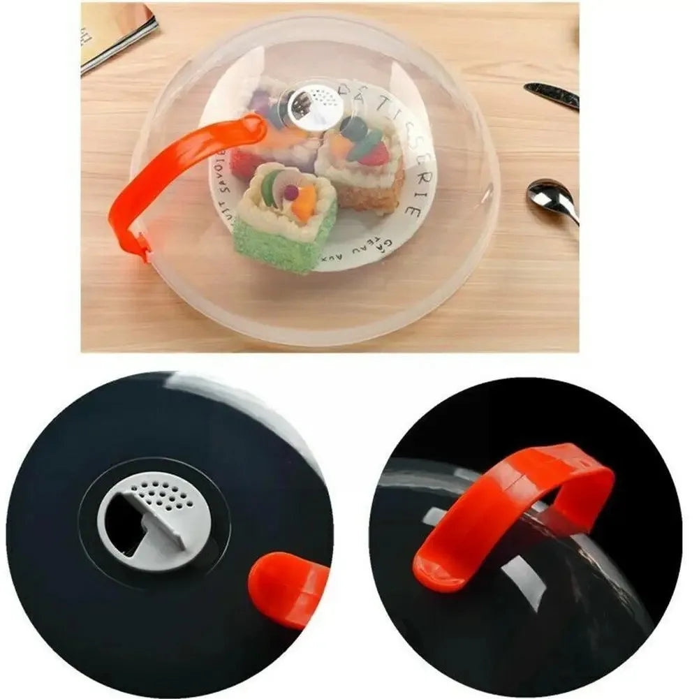 1Pcs Round proof Microwave Oven Food Cover With Part Fresh-keeping Cover Refrigerator Cookware Accessories Kitchen H B8W0