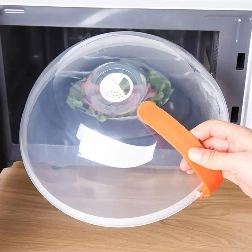 1Pcs Round proof Microwave Oven Food Cover With Part Fresh-keeping Cover Refrigerator Cookware Accessories Kitchen H B8W0