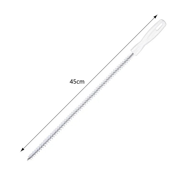 1pc Sink Drain Cleaning Brush, Drain Clog Remover, Bendable Sink Overflow Sewer Drain Brush For Bathroom Kitchen