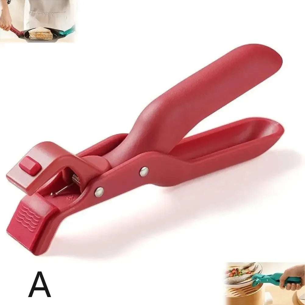 Anti-scald Clip Silicone Kitchen Anti Scald Plate Bowl Dish Pot Holder Anti-hot Clip Lifter Kitchen Accessories Gadget ﻿2024