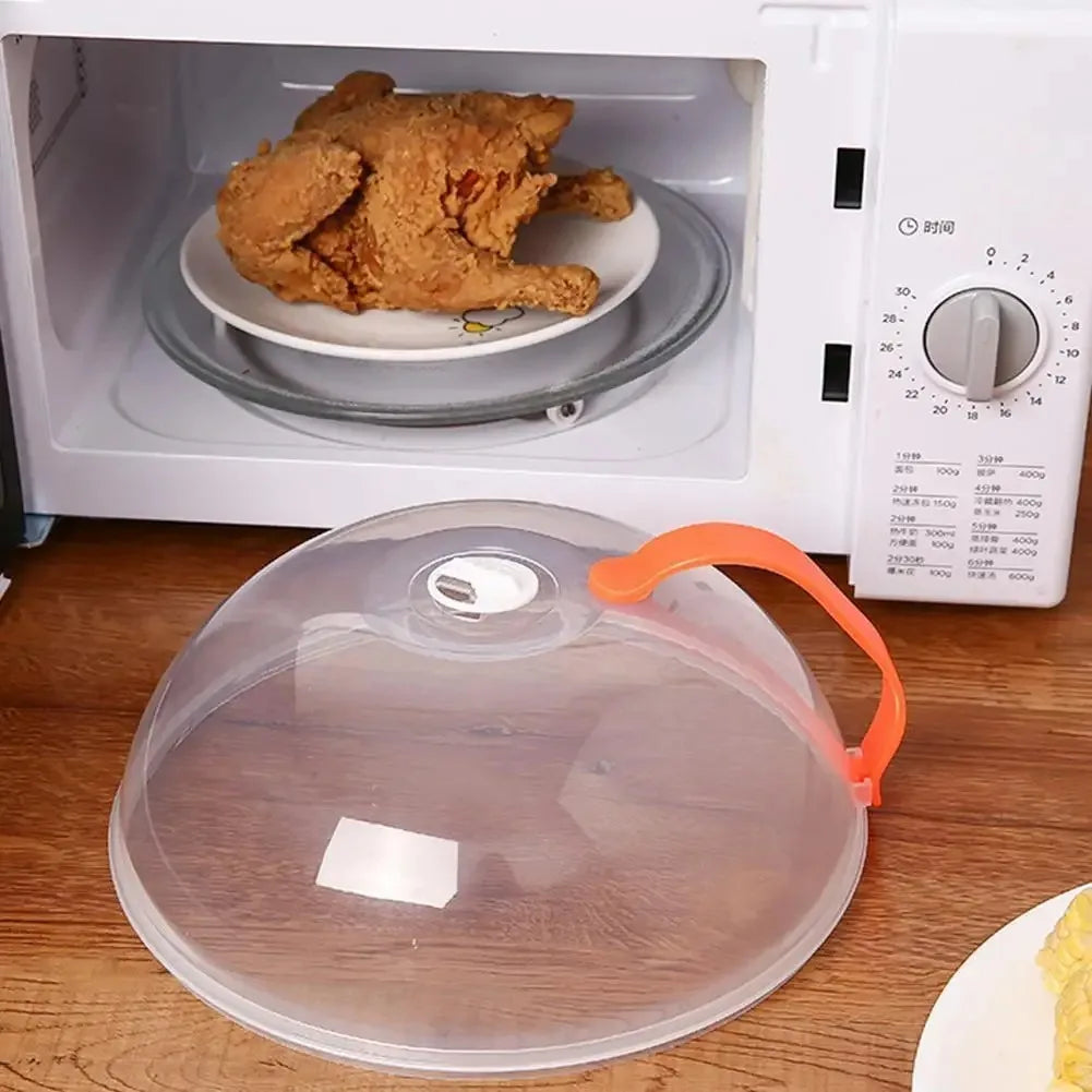 1Pcs Round proof Microwave Oven Food Cover With Part Fresh-keeping Cover Refrigerator Cookware Accessories Kitchen H B8W0