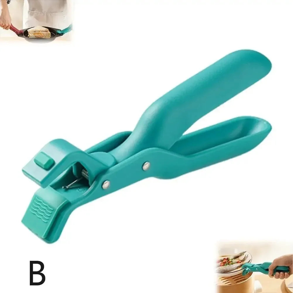 Anti-scald Clip Silicone Kitchen Anti Scald Plate Bowl Dish Pot Holder Anti-hot Clip Lifter Kitchen Accessories Gadget ﻿2024