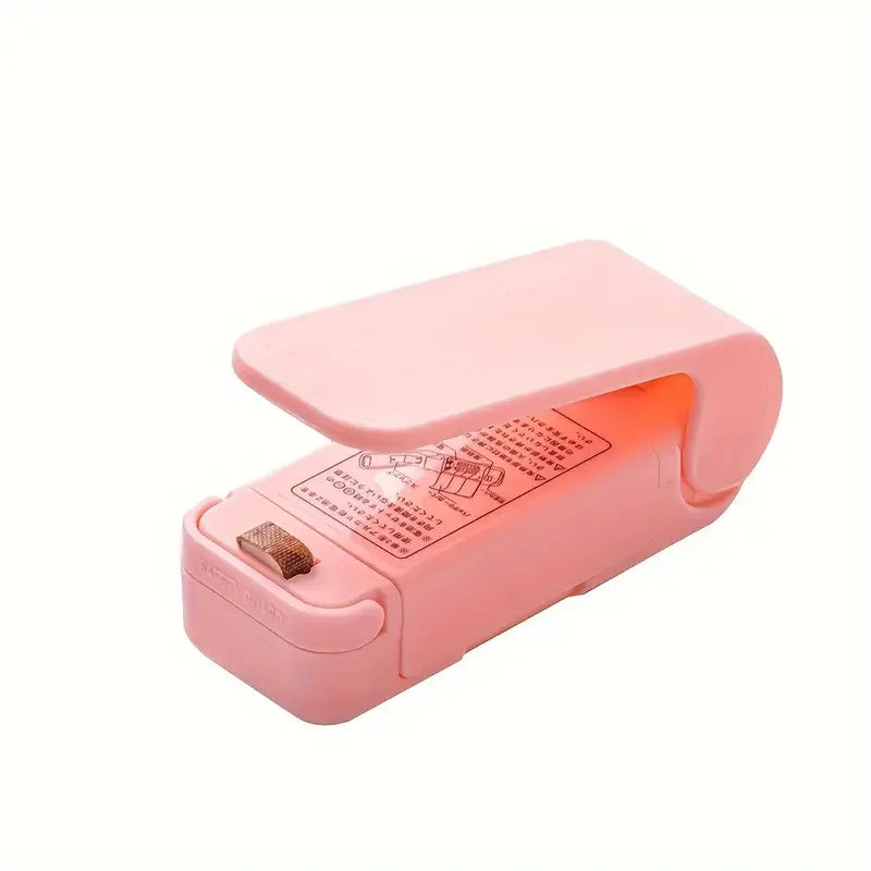 1pc Mini Heat Bag Sealing Machine Package Sealer Bags Thermal Plastic Food Bag Closure Portable Sealer Kitchen Accessories Tools