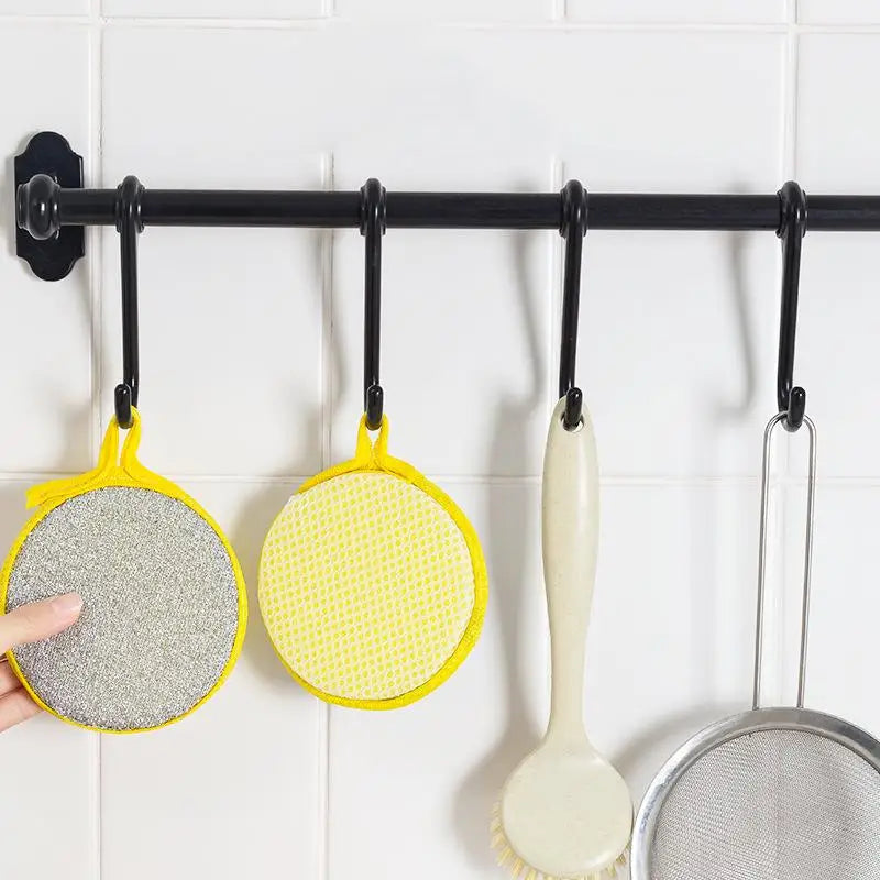 10/20/50PCS Double Side Dishwashing Sponge Dish Washing Brush Pan Pot Dish Wash Sponges Household Cleaning Reusable Kitchen Tool