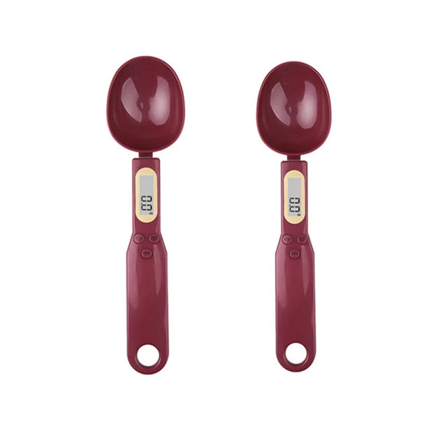 LCD Digital Measurement Adjustable Weighing Spoon Kitchen Scale Electronic Measuring Spoon Coffee Powder Scale Baking Scale