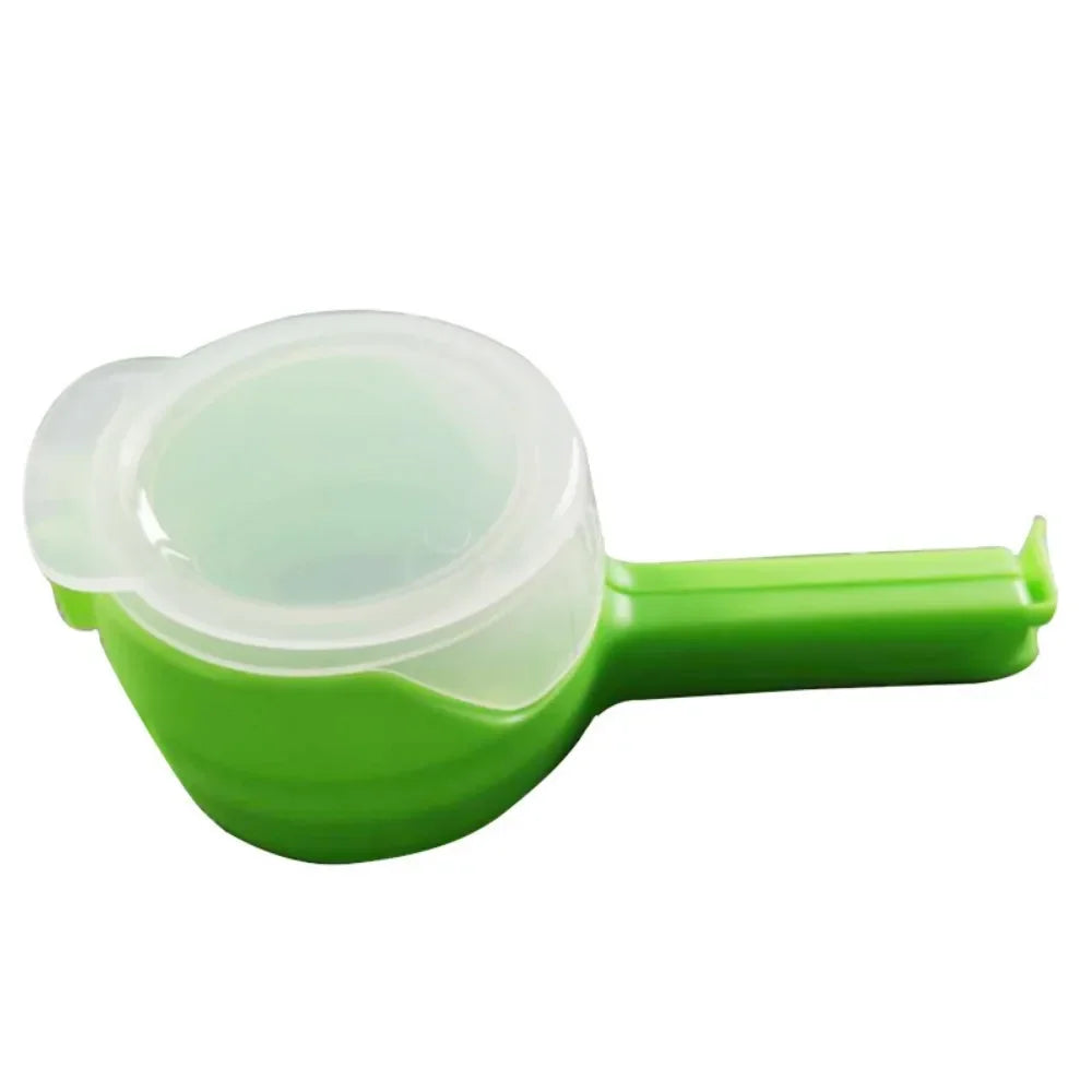 Food Storage Seal With Dumping Port, Food, Chip Bag Clip, Plastic Cover Food Clip,  For Sorting And Storing Food In The Kitchen