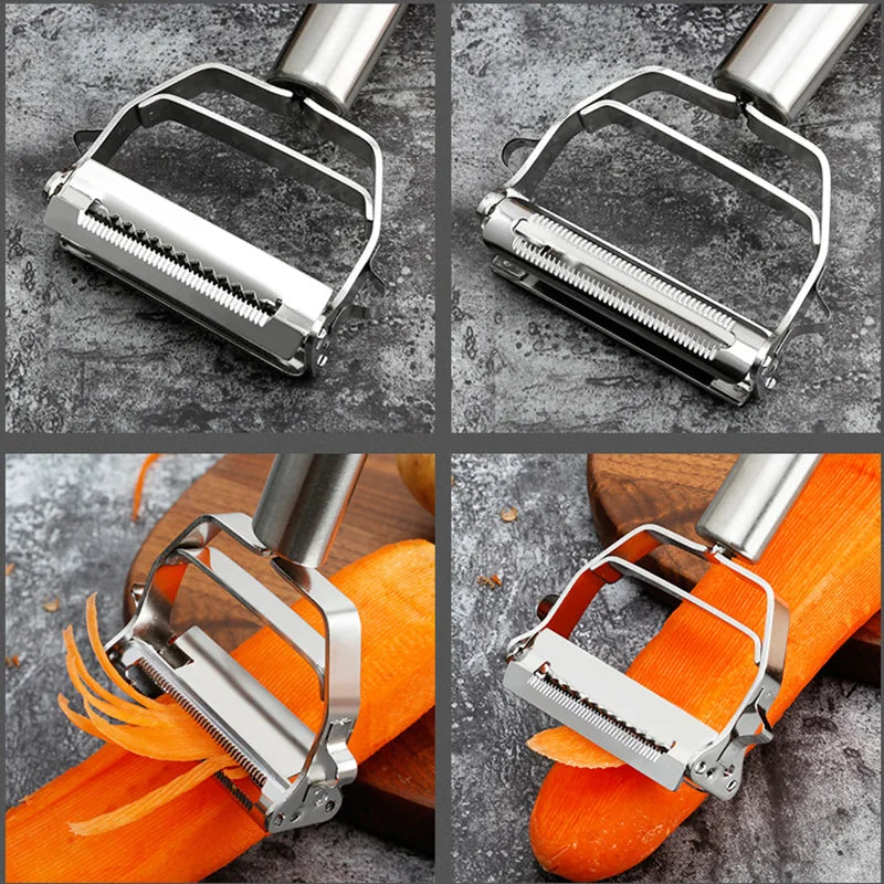1PCKitchen home multifunctional carrot shredder; vegetable cutter; peeler; radish grater; shredder