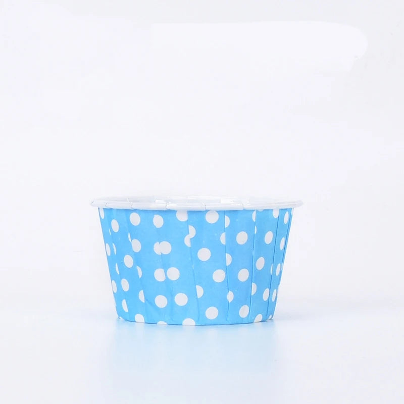 50 pcs Small Mini Pack Muffins Cup Paper Cupcake Wrappers Baking Cups Cases Muffin Boxes DIY Cake Tools Kitchen Baking Supplies
