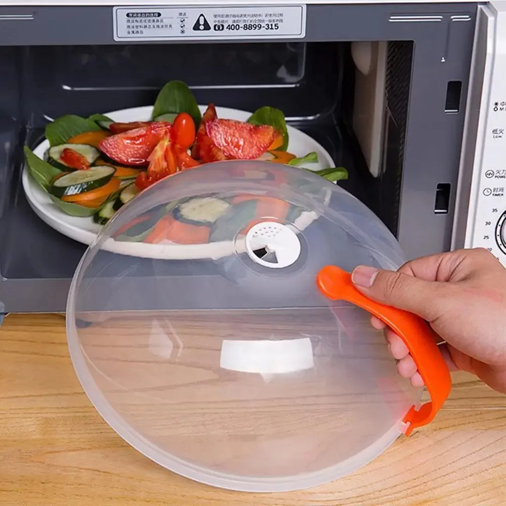 1Pcs Round proof Microwave Oven Food Cover With Part Fresh-keeping Cover Refrigerator Cookware Accessories Kitchen H B8W0