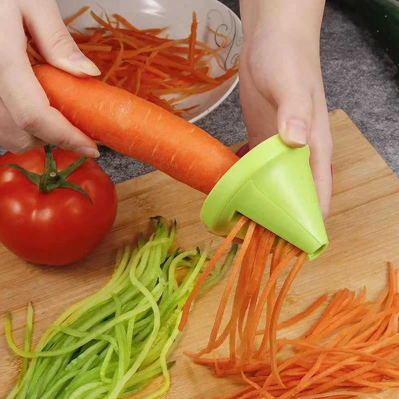 Kitchen Multifunctional Shredder Creative Spiral Shredder Rotating Shredder Vegetable Cutter Grater Grater Kitchen Tools
